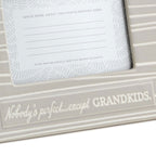 Hallmark Nobody's Perfect Except Grandkids Picture Frame, 4x6