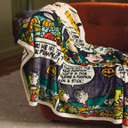 Hallmark Peanuts® Great Pumpkin Comic Strip Throw Blanket, 60x50