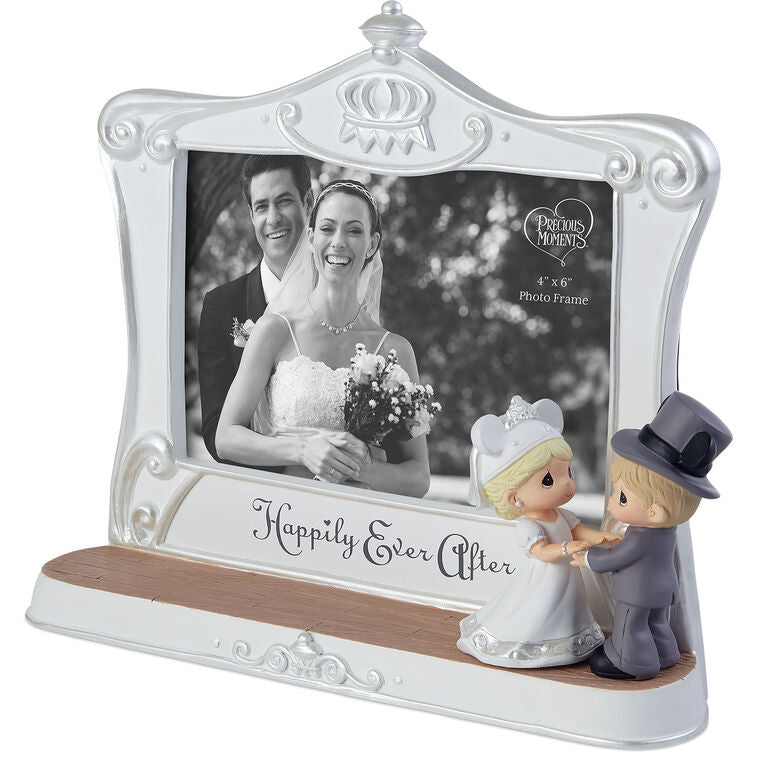  Precious Moments Disney Mickey Mouse Happily Ever After Picture Frame, 4x6