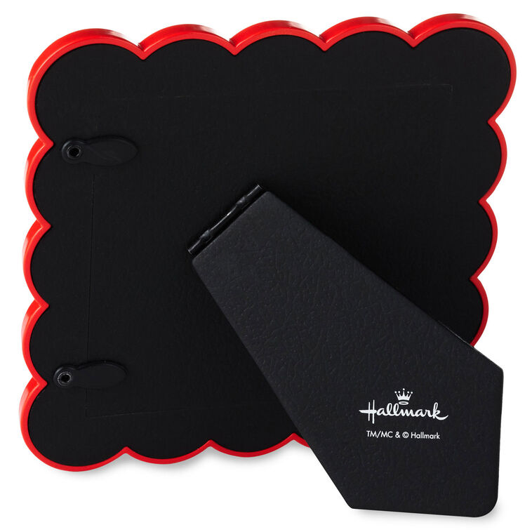 Hallmark Red And Cream Scalloped Square Picture Frame, 4x4