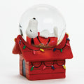  Roman Peanuts Snoopy Holiday Mini Snow Globe Figurine, 2.7"