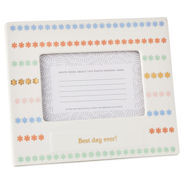 Hallmark Best Day Ever Picture Frame, 4x6
