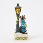 Enesco Jim Shore Rudolph And Elves Caroling Light-Up Figurine, 8.4"