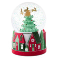 Hallmark Santa's Flight Christmas Snow Globe With Sound And Motion