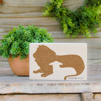  Sincere Surroundings Lion And Lamb Wood Sign