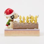 Enesco Jim Shore Peanuts Snoopy And Friends Light-Up Campfire Figurine, 5"