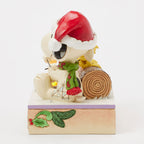 Enesco Jim Shore Peanuts Snoopy And Friends Light-Up Campfire Figurine, 5"