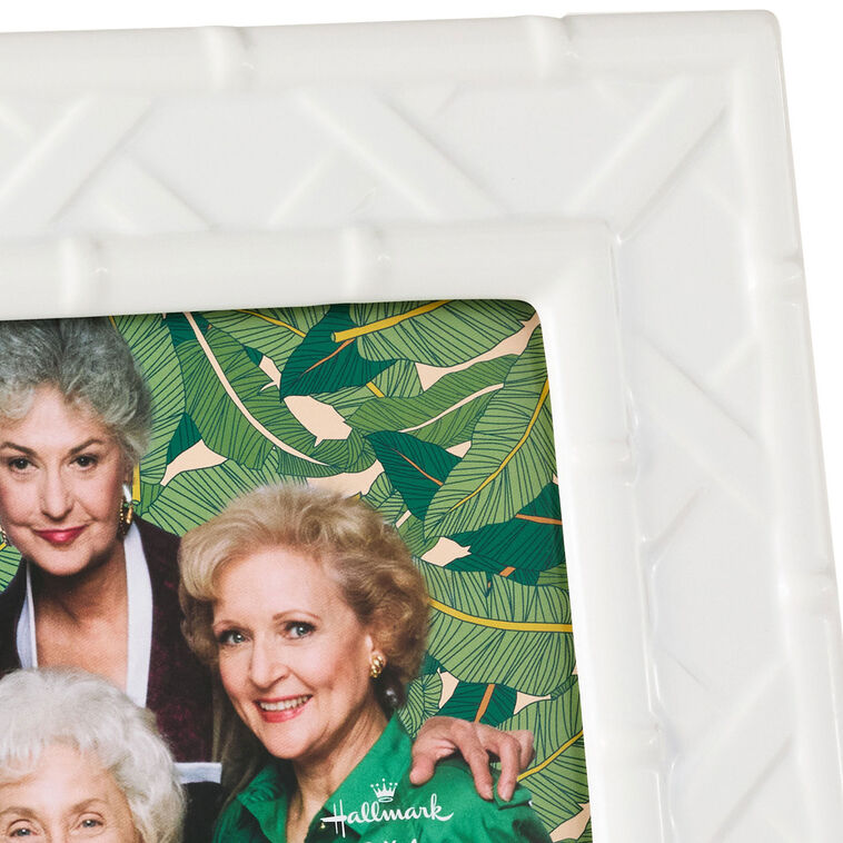 Hallmark The Golden Girls Stay Golden Ceramic Picture Frame, 4x6