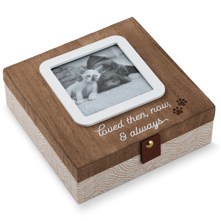 Hallmark Then, Now And Always Pet Memory Box
