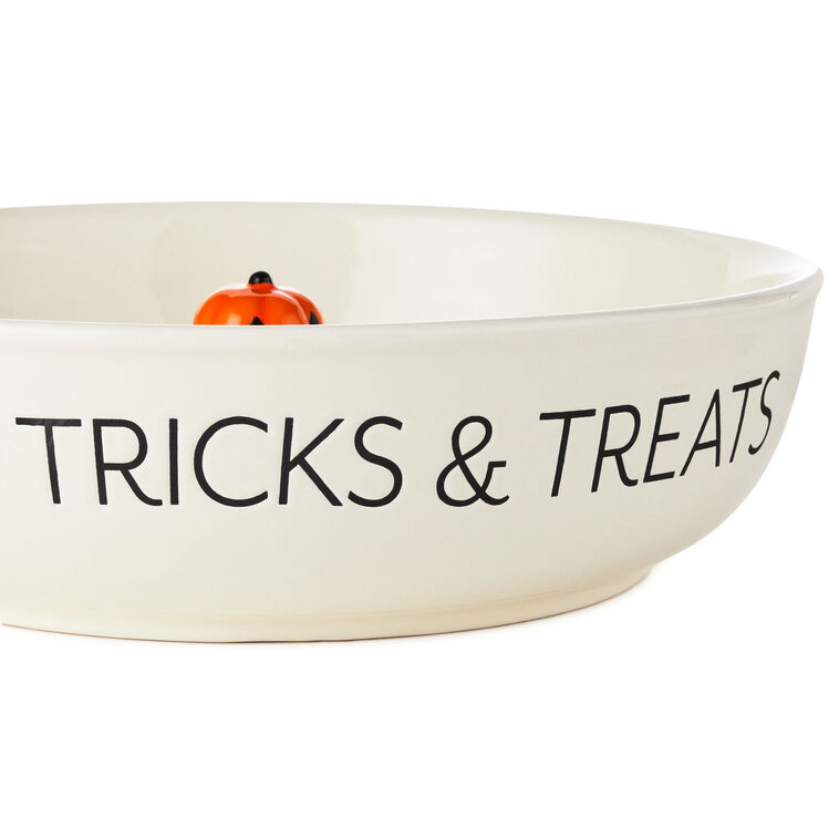 Hallmark Tricks And Treats Ceramic Serving Bowl