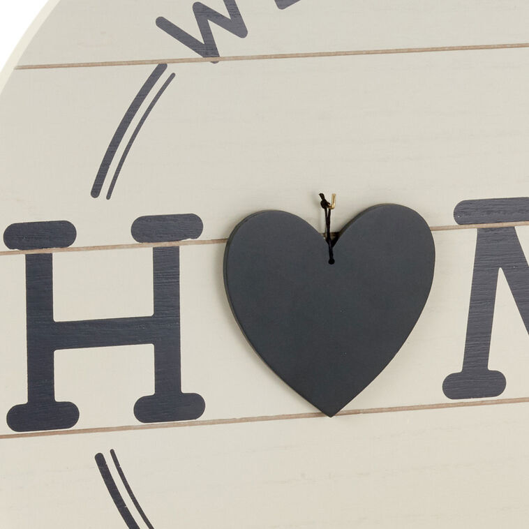 Hallmark Welcome To Our Home Hanging Sign With Seasonal Decorations, 18x18