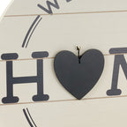 Hallmark Welcome To Our Home Hanging Sign With Seasonal Decorations, 18x18