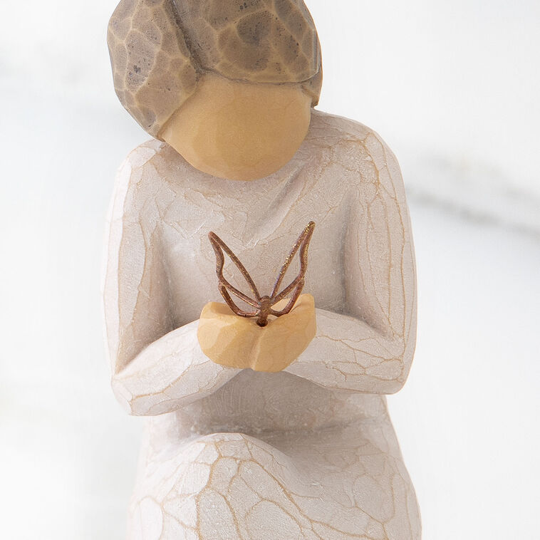  Willow Tree Quiet Wonder Figurine, 3.5"