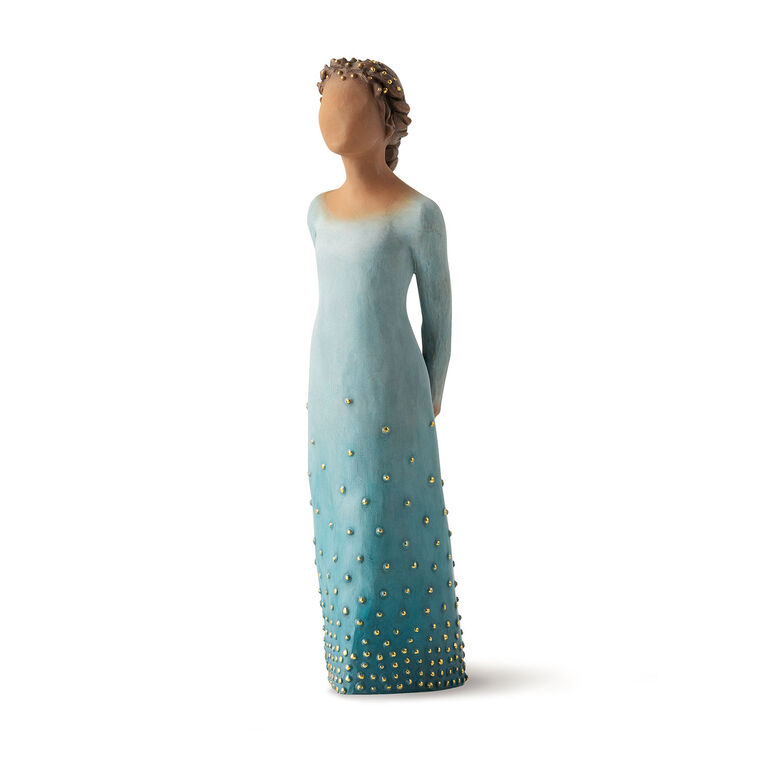  Willow Tree Radiance Woman Figurine—Brown Skin Tone, 7.5"