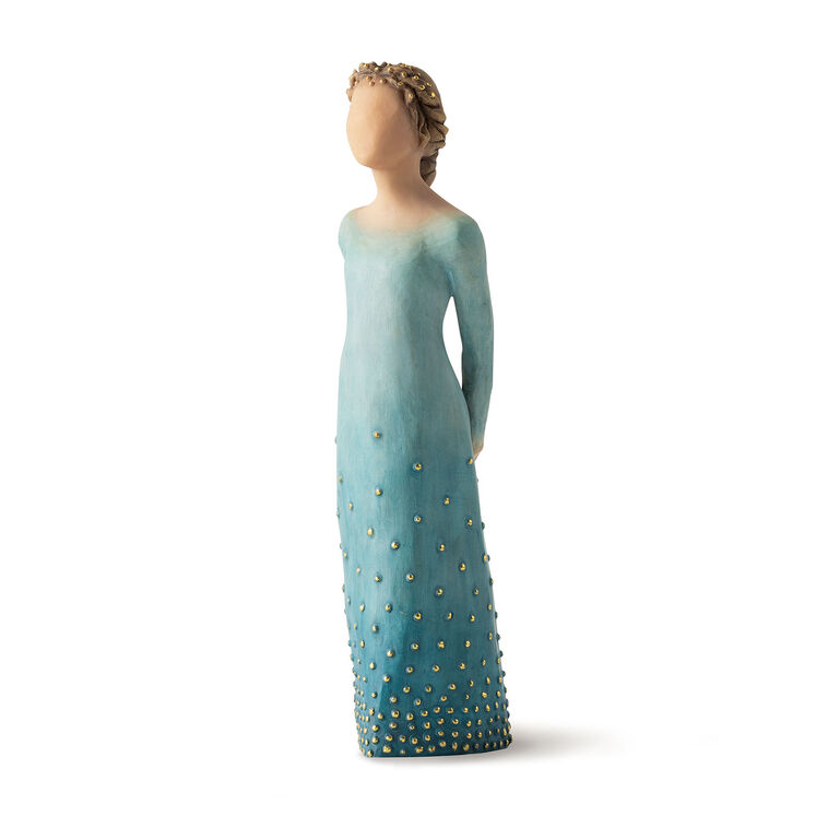  Willow Tree Radiance Woman Figurine—Beige Skin Tone, 7.5"
