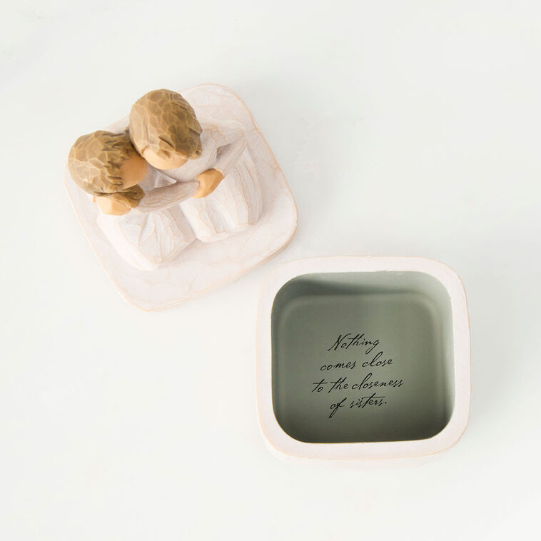  Willow Tree Sister Mine Figurine Trinket Box