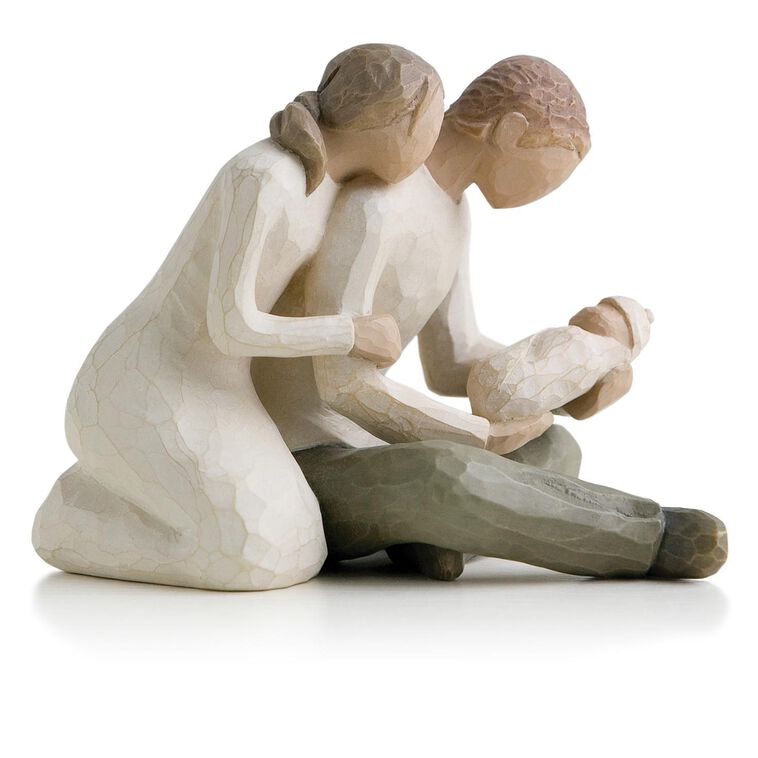  Willow Tree® New Life New Baby Family Figurine